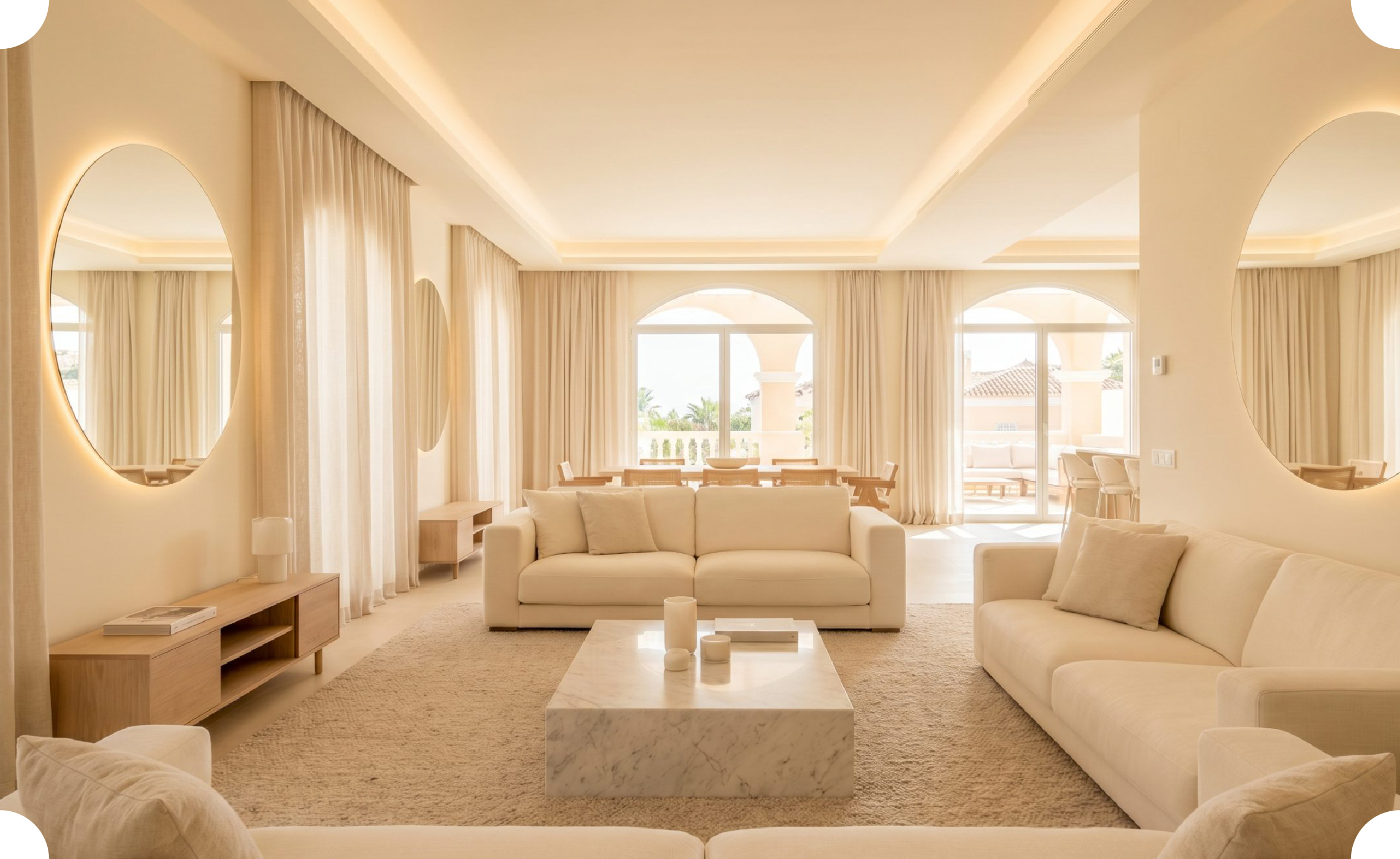 Nhân viên HAUS giặt sofa bằng máy Kärcher tại căn hộ cao cấp